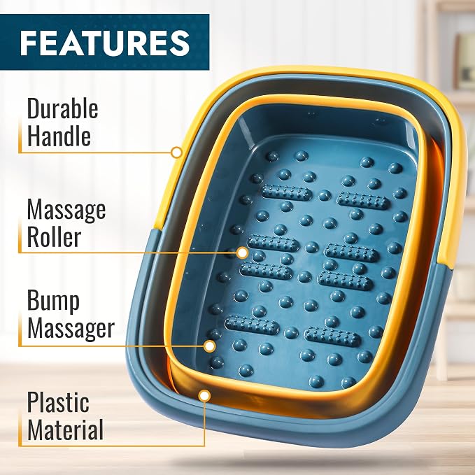 AllSett Health Collapsible Foot Bath – Advance Soaking Tub - Image 3
