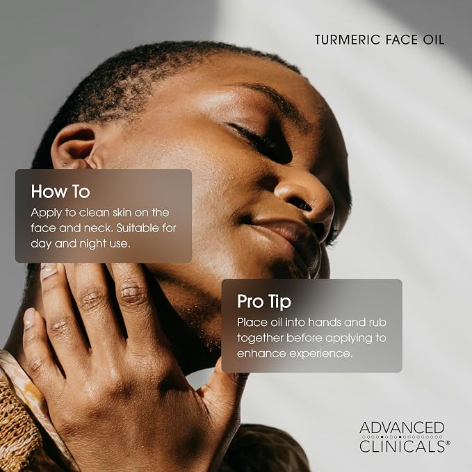 Advanced Clinicals Turmeric Oil Serum - Image 5