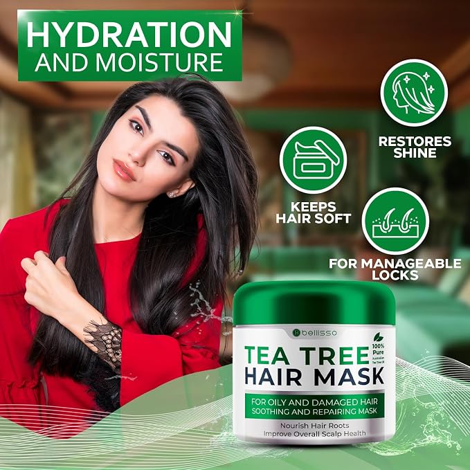 Tea Tree Oil Hair Mask - Image 3
