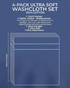 American Veteran Towel, 100% Cotton Turkish Washcloths - Image 3