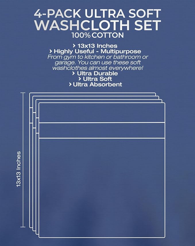 American Veteran Towel, 100% Cotton Turkish Washcloths - Image 3