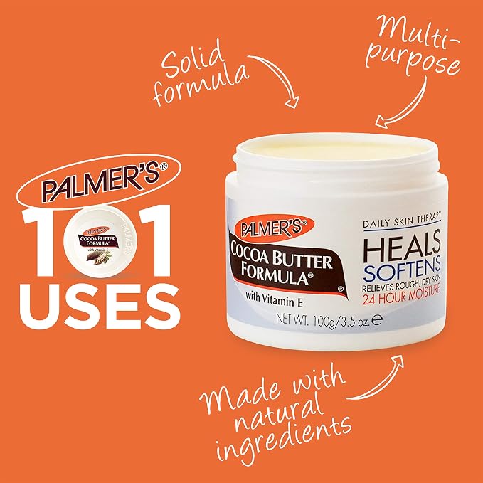 Palmer’s Cocoa Butter Formula Daily Skin Therapy, Solid Formula, 7.25 Ounces - Image 6