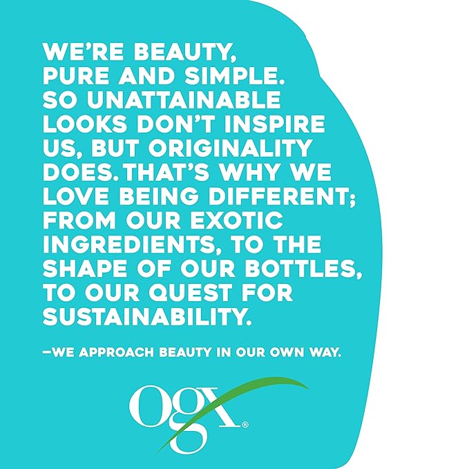 OGX Sensitive + Rose Water & Pink Sea Salt Exfoliating Body Scrub + Rose Quartz - Image 8