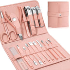 Manicure Set Professional Nail Clippers Pedicure Kit by Leipple