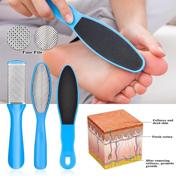 Pedicure Kits - Callus Remover for Feet, 23 in 1 Professional Manicure Set - Image 3