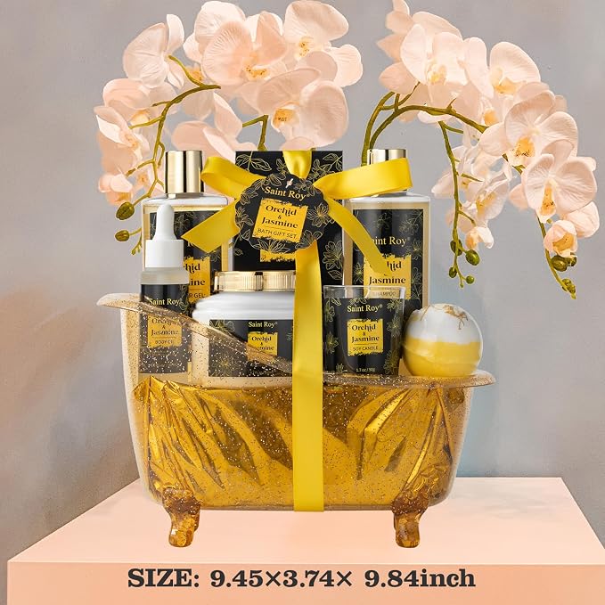 Mothers Day Home Spa Bath Gift Basket, Spa gift basket Christmas Gifts - Image 7