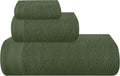 Ultra Soft 3 Pack Cotton Towel Set, Contains a Bath Towels 28x55 inch, a Hand by Unknown