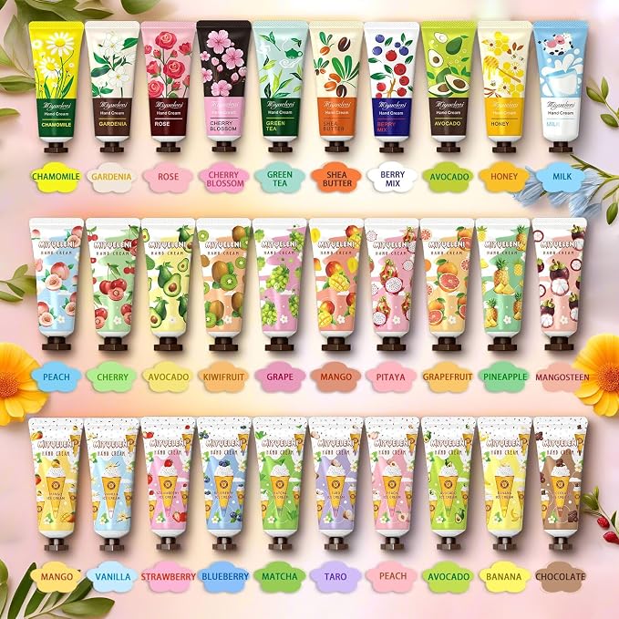 30 Pack Hand Cream Gift Set, Easter Basket Stuffers, Mothers Day Gifts - Image 6