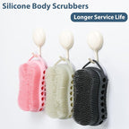 MtBoi Double-Sided Exfoliating Silicone Body Scrubber, 2-in-1 Bath Scrubber - Image 2
