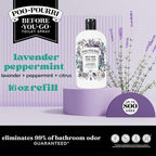 Poo-Pourri Before-You-Go Toilet Spray Refill, Lavender Peppermint, 16 Fl Oz - Image 2