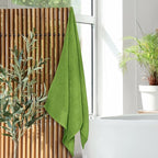 GLAMBURG Ultra Soft 4 Pack Oversized Bath Towel Set 27x54 inches, 100% Cotton - Image 4