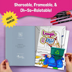 RYVE Adult Coloring Book Set for Adults Relaxation - Image 6