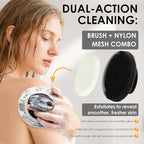 INNERNEED Food-Grade Soft Silicone Body Scrubber Shower Brush Handheld - Image 2