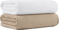 MICROFI New Microfiber Waffle Bath Towels, 2 Pieces, Fast Drying, Lint Free 430 by Unknown