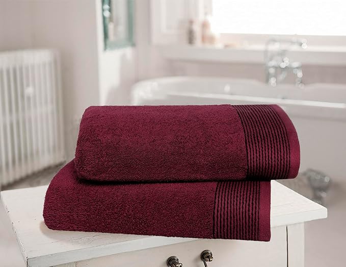 BELIZZI HOME Ultra Soft 2 Pack Oversized Bath Towel Set 28x55 inches, 100% - Image 2