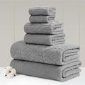 Modern Threads 6 Piece Cotton Bath Towel Set – Ultra Soft 550 GSM Towels – by ModernThreads