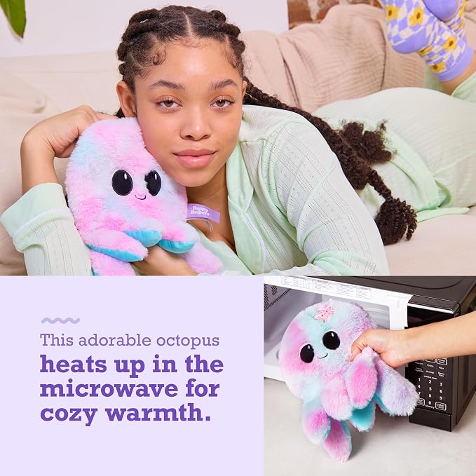 Happy Helpers Octopus by Relatable, Microwavable Heating Pad - Image 4