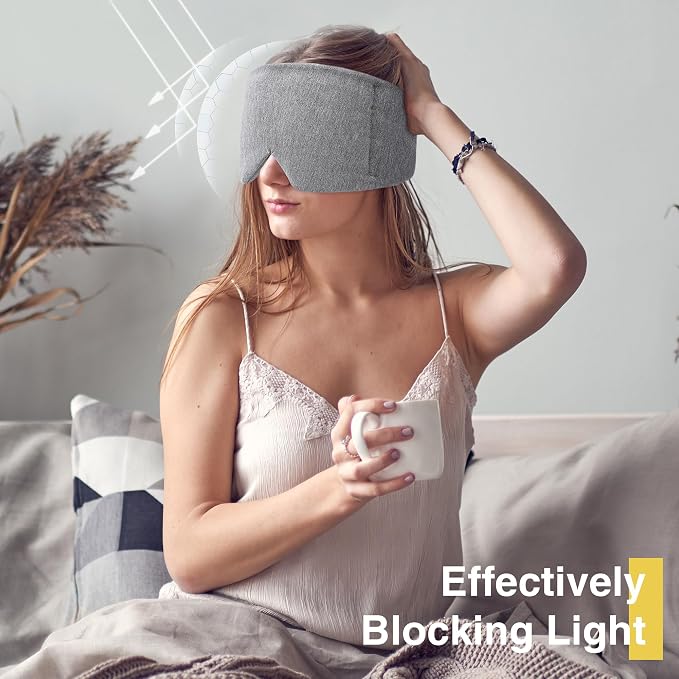 FRESHME Weighted Eye Mask for Sleeping - Image 7