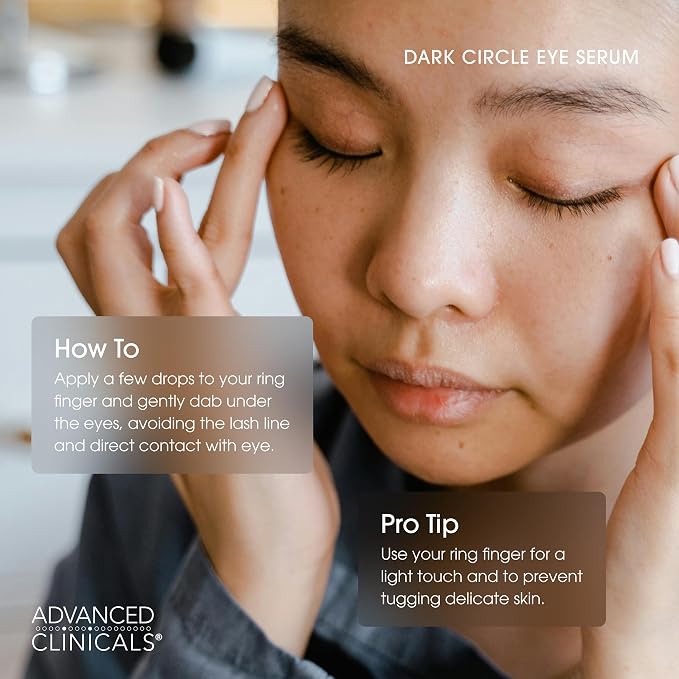 Advanced Clinicals Dark Circle Caffeine Under Eye Serum - Image 5