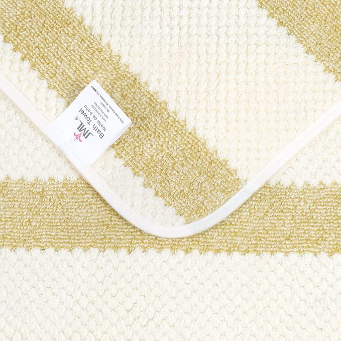 JML Microfiber Bath Towels Set, 2 Pack, Super Absorbent, Fast Drying, Waffle - Image 3