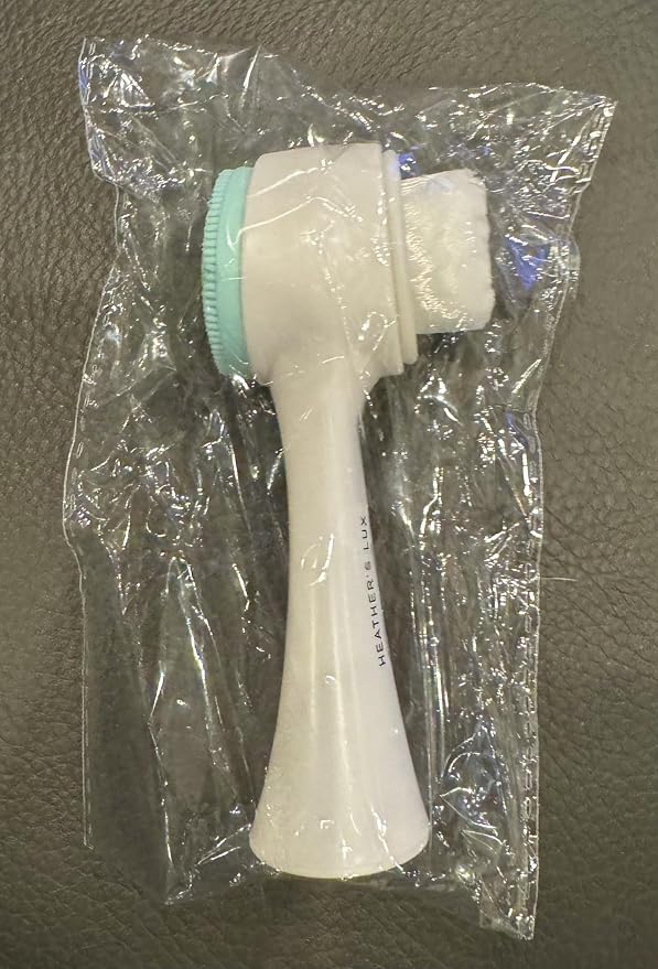 Face Brush, 2 in 1, Facial Cleansing Exfoliating Brush, Double Sided Soft - Image 6