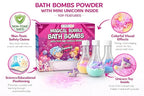 Kids Bath Bombs Powder with Mini Unicorn Inside – Bubble Bath - Image 2