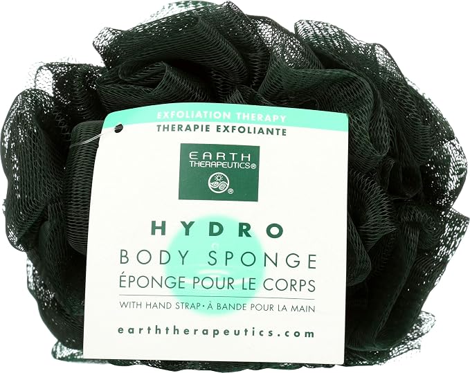 Earth Therapeutics, Dark Green Hydro Body Sponge, 1 Each - Image 3