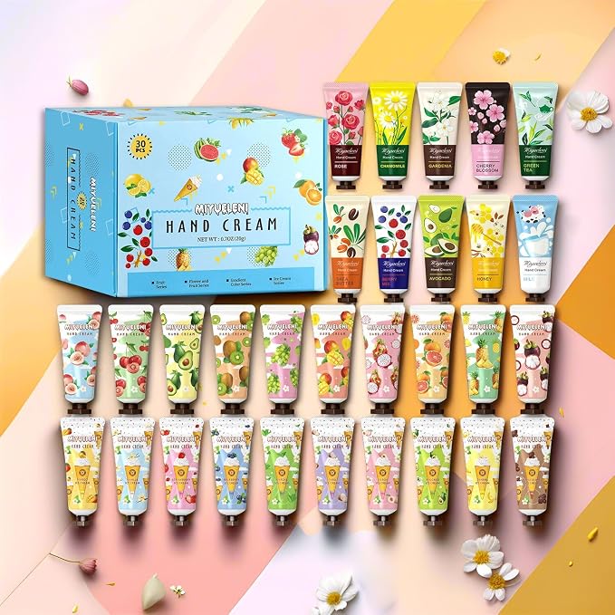30 Pack Hand Cream Gift Set, Easter Basket Stuffers, Mothers Day Gifts - Image 2