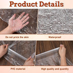 200pcs Plastic Sheeting for Body Wrap, 86x47 Inch Sauna Bag Liners, Disposable - Image 3