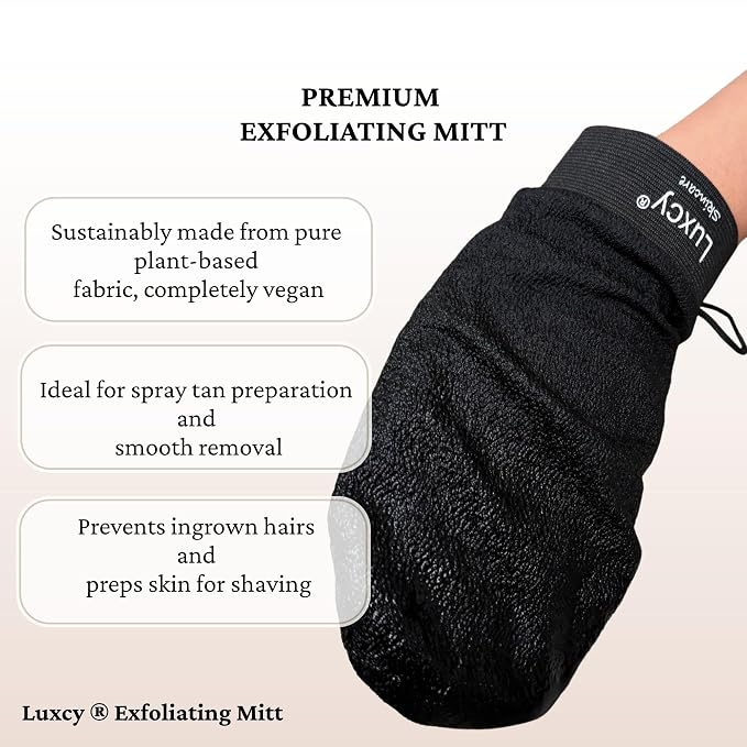 Premium Korean Exfoliating Mitt & Body Scrubber Glove, Viscose Fiber Dead Skin - Image 6