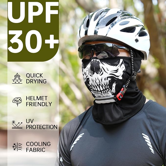 Balaclava Face Mask Sun UV Protection Breathable Full Head Mask - Image 2