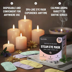 TOLEVITA Steam Eye Mask, 20 Pack Self-Heating Disposable Warm Eye Masks - Image 5