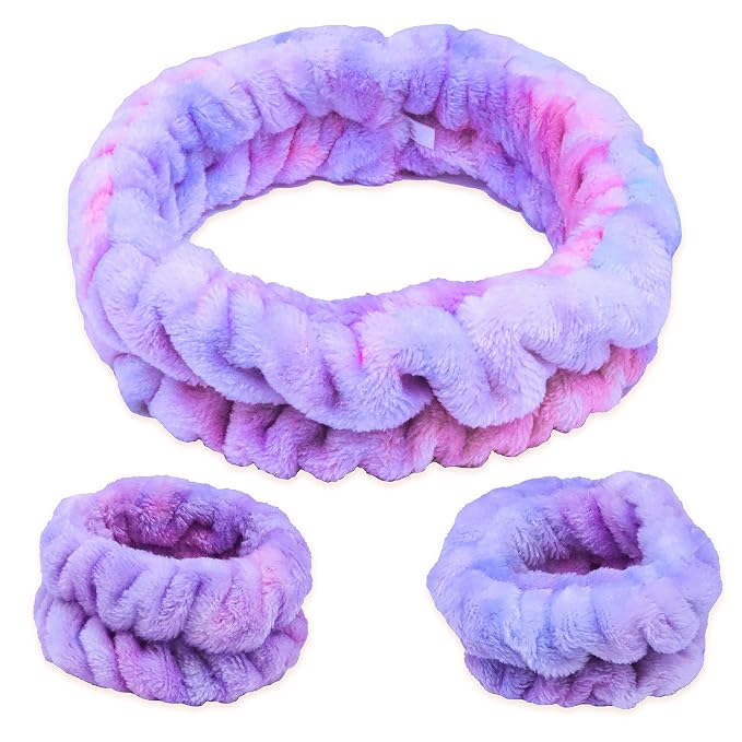 FROG SAC Puffy Spa Headband and Wristbands by FROGSAC