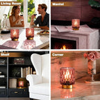 Battery Operated Table Lamps Timer, Mini Crystal Lamp - Image 6