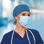 Satin Lined Scrub Cap, Adjustable Surgical Cap - Image 5