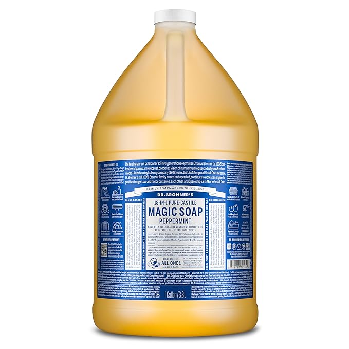 Dr. Bronner's Pure-Castile Magic Soap Liquid – Made by DrBronners