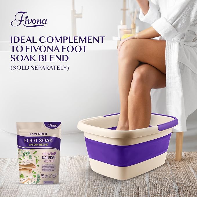 Fivona Collapsible Foot Soak Basin - Image 6