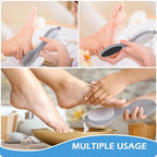 2 Pcs 4 in 1 Foot Brush for Use in Shower - Image 6