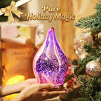 Porseme Essential Oil Diffuser 3D Firework Glass Aromatherapy Ultrasonic - Image 6