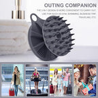 INNERNEED 2-in-1 Silicone Body Scrubber and Scalp Massager Shampoo Brush - Image 4