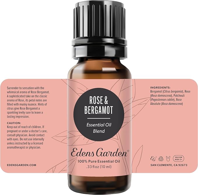 Edens Garden Rose Bergamot Essential Oil Blend- 100% Pure Premium Grade - Image 9