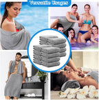 SmoothNovelty 16 Pack Microfiber Bath Towels Bulk 27'' x 60'' Oversized Beach - Image 7