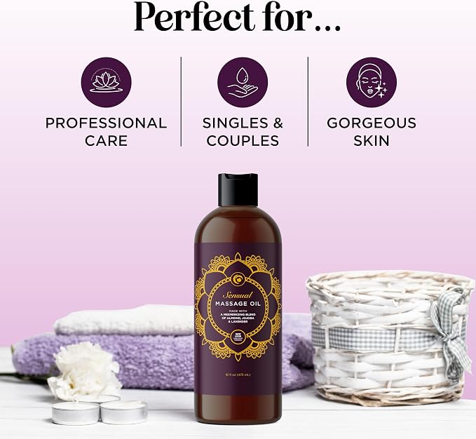 Aromatherapy Sensual Massage Oil - Image 2