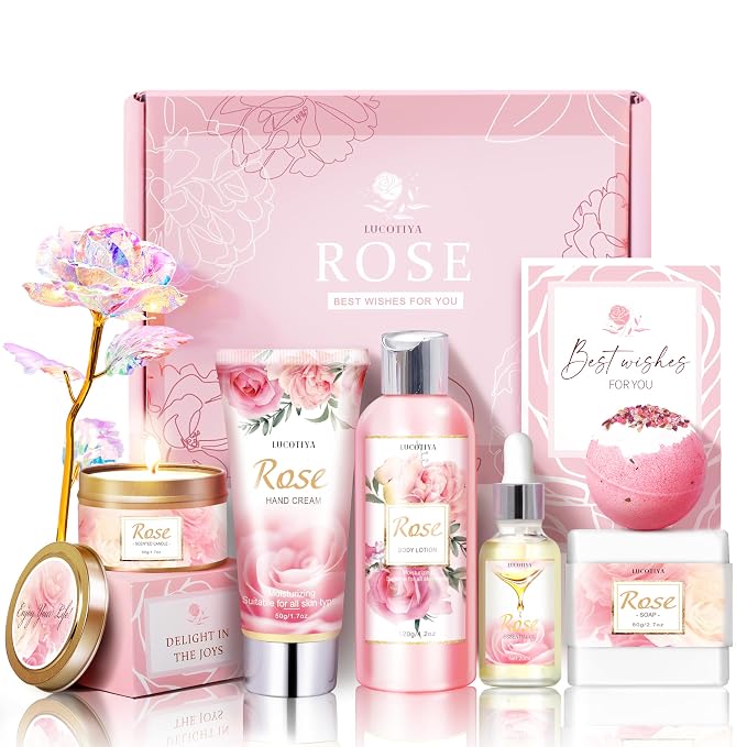Gifts for Women, Happy Birthday Gifts for Women, Mothers Bath and Body Gift for by LUCOTIYA