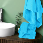 Elvana Home Ultra Soft 6 Pack Cotton Towel Set, Contains 2 Bath Towels 28x55 - Image 3