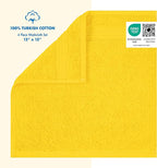 Cotton Paradise 100% Cotton Turkish Washcloth Set - Image 2