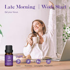 ASAKUKI Essential Oils for Diffuser –6 Mood Essential Oil Blends for Morning to - Image 4