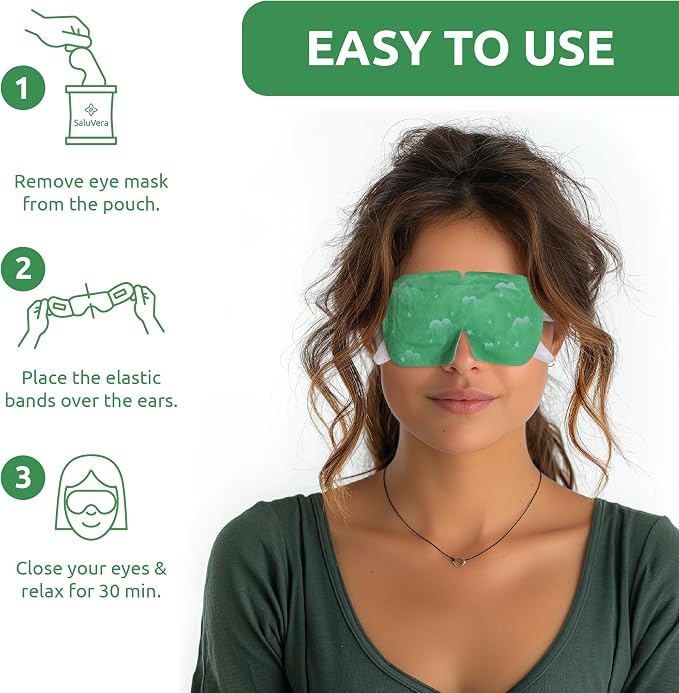 SaluVera Steam Eye Mask for Dry Eyes - Image 6