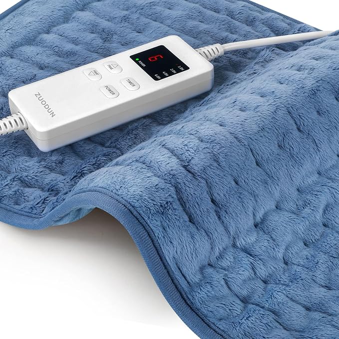 Long Heating Pad for Legs and Back Pain Relief, 6 Heat Settings, Auto Shut-Off - Image 5