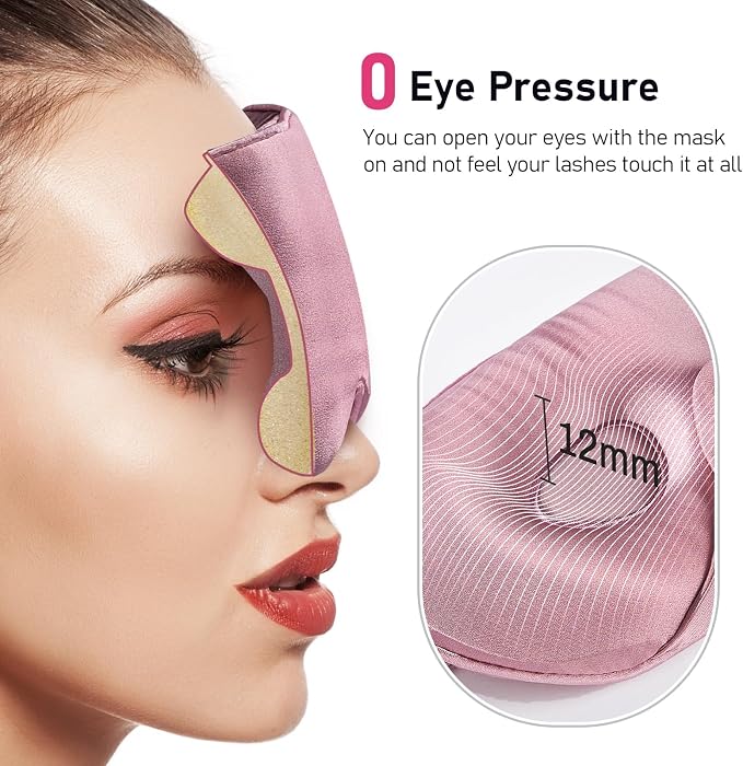 LitBear 100% 22 Momme Mulberry Silk Sleep Mask - Image 2